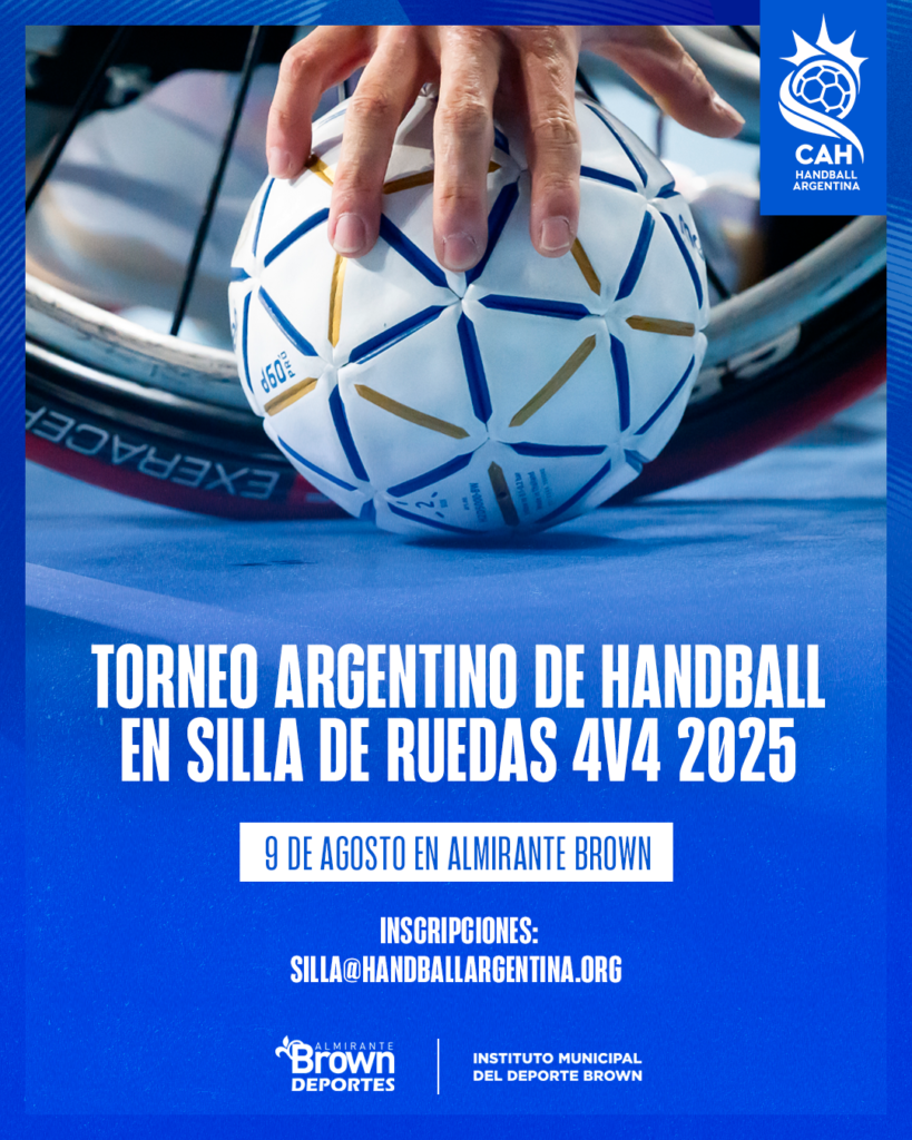 ¡Llega el Torneo Argentino de Handball en Silla de Ruedas 2025 en la ...